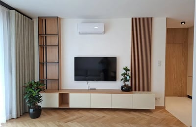 Аренда стильной, меблированной 2-комнатной квартиры, 51 м², Grzegórzki, Краков, Польша